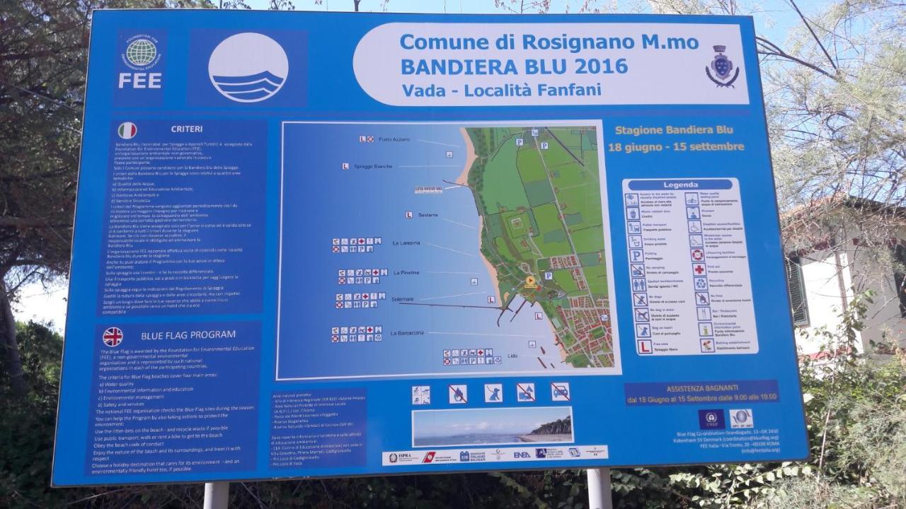 Vada Villetta A 300 Mt Dal Mare 8 Posti Letto Exterior foto